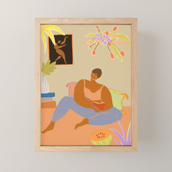 Me Time Mini Art Print Gallery Image 1