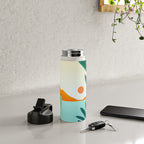 Summer Villa Landscape  Water Bottle Gallery Image 4