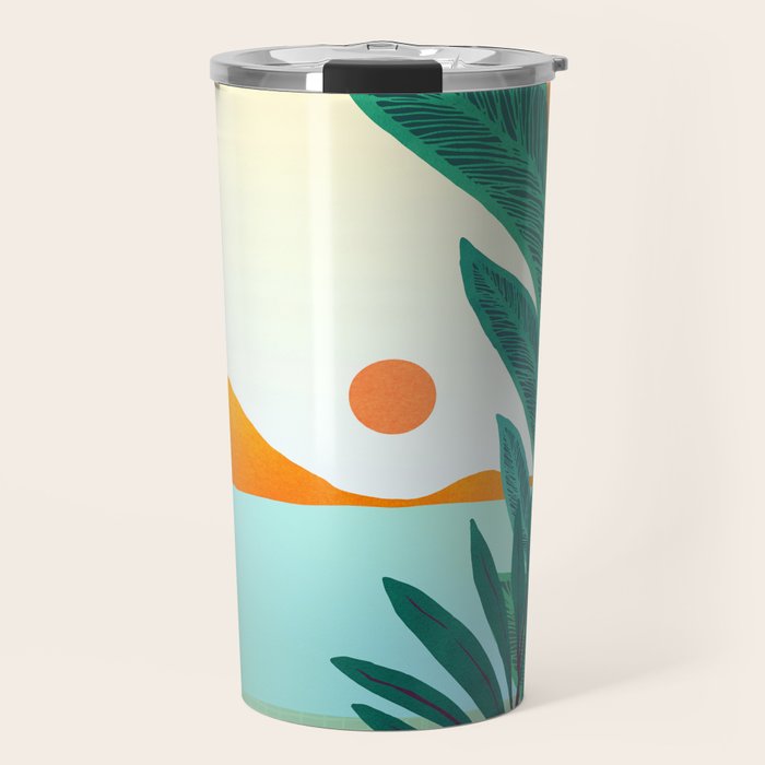 Summer Villa Landscape  Travel Mug Gallery Image 1