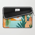 Summer Villa Landscape  Laptop Sleeve Gallery Image 2