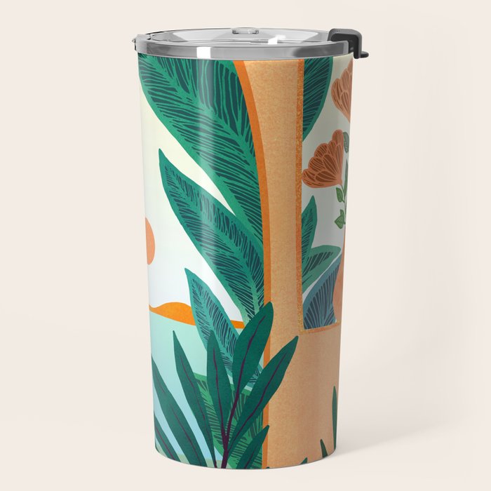Summer Villa Landscape  Travel Mug Gallery Image 2