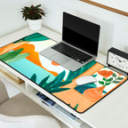Summer Villa Landscape  Desk Mat Gallery Image 2