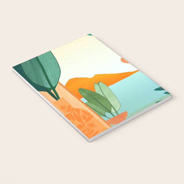 Summer Villa Landscape  Notebook Gallery Image 3