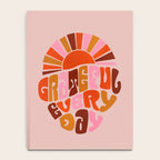 Grateful Everyday - 70s Hippie Style  Notebook Gallery Image 4