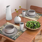 Misty Mountains Watercolor Landscape Placemat Gallery Image 2