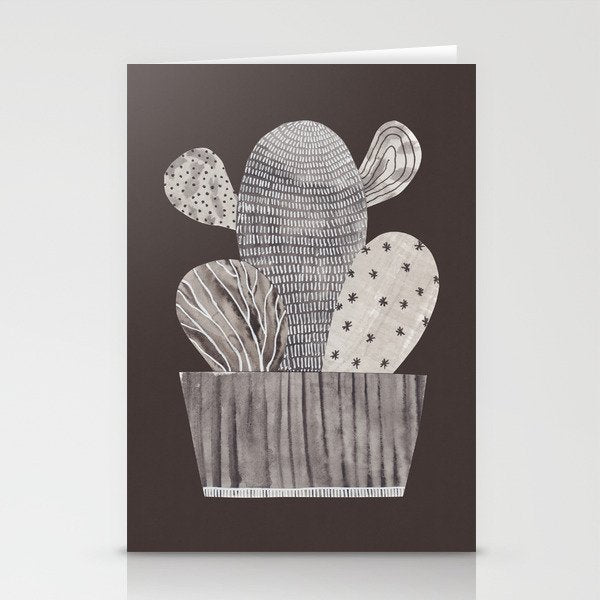 Little Cactus Stationery Card Gallery Image 1