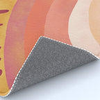 Modern Art Print - Watercolor Sun #1 Rug Gallery Image 4
