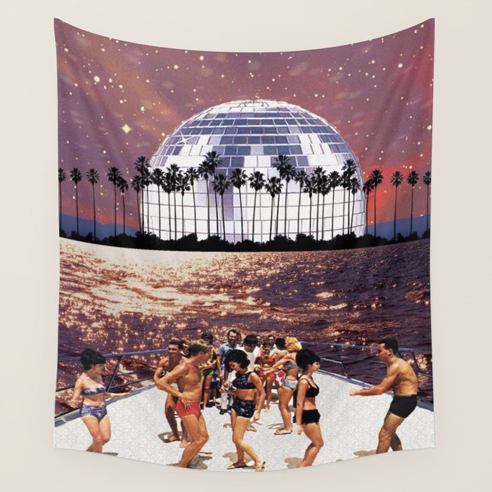 Summer Nights Wall Tapestry Gallery Image 1