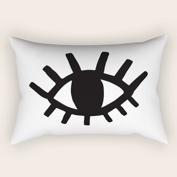 Open Eyes Rectangular Pillow Gallery Image 2