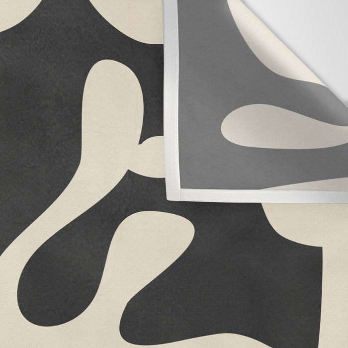 Minimalist Abstract Leaves 1 Wall Tapestry Gallery Image 3