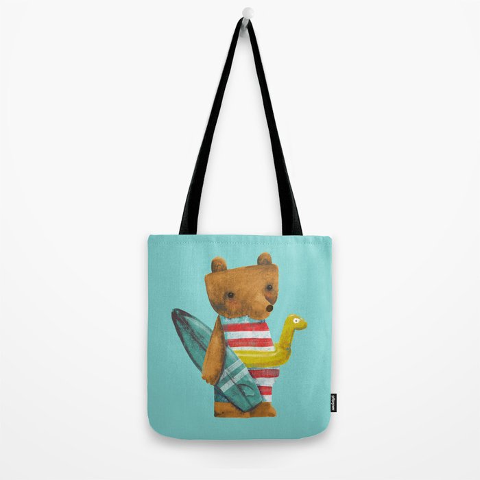 Summer Bear Tote Bag Gallery Image 2