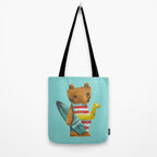 Summer Bear Tote Bag Gallery Image 2