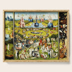 Bosch Garden Of Earthly Delights 3 Panel Serving Tray Gallery Image 1