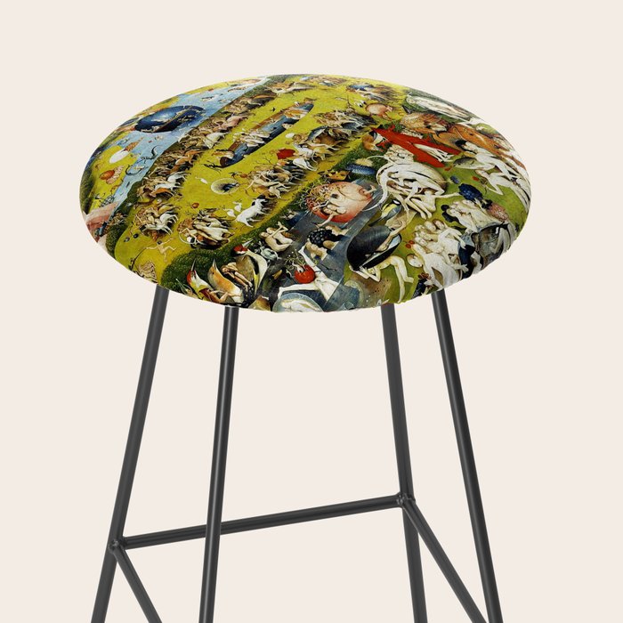 Bosch Garden Of Earthly Delights 3 Panel Stool Gallery Image 2