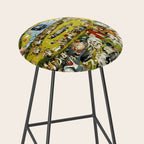 Bosch Garden Of Earthly Delights 3 Panel Stool Gallery Image 2
