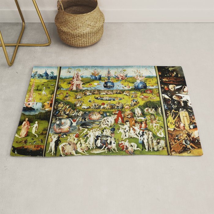 Bosch Garden Of Earthly Delights 3 Panel Rug Gallery Image 1