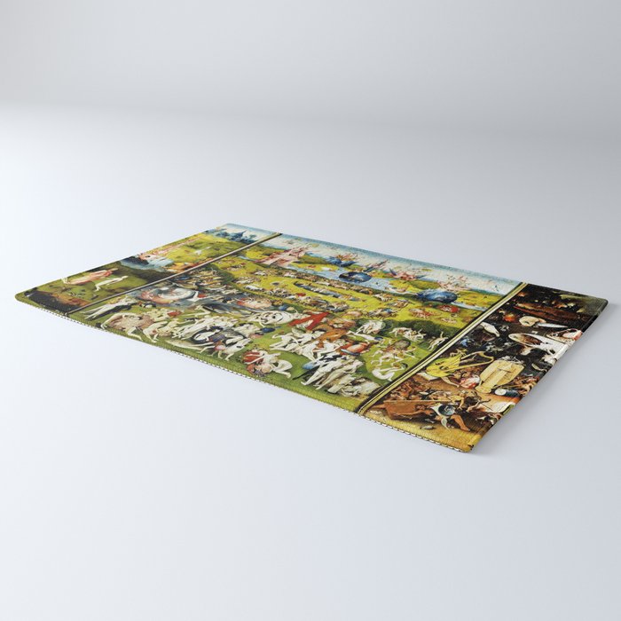 Bosch Garden Of Earthly Delights 3 Panel Rug Gallery Image 3