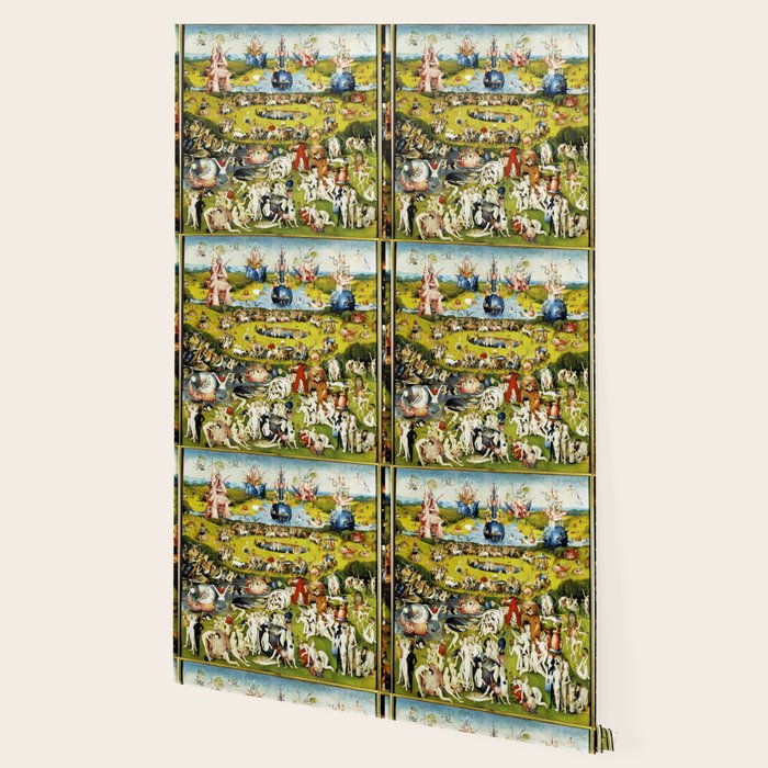 Bosch Garden Of Earthly Delights 3 Panel Wallpaper Gallery Image 2