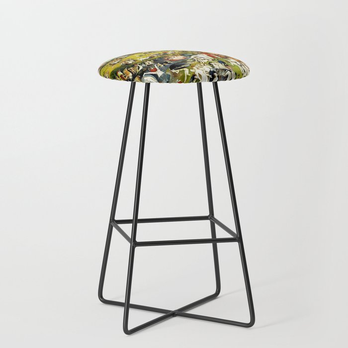 Bosch Garden Of Earthly Delights 3 Panel Stool Gallery Image 1