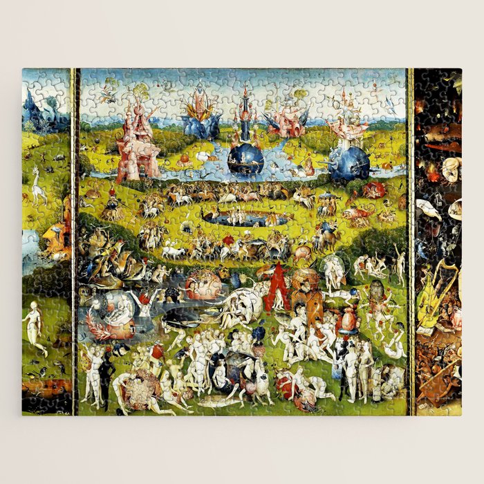 Bosch Garden Of Earthly Delights 3 Panel Jigsaw Puzzle Gallery Image 1