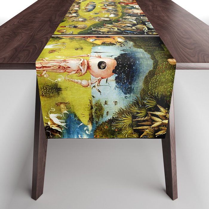 Bosch Garden Of Earthly Delights 3 Panel Table Runner Gallery Image 1