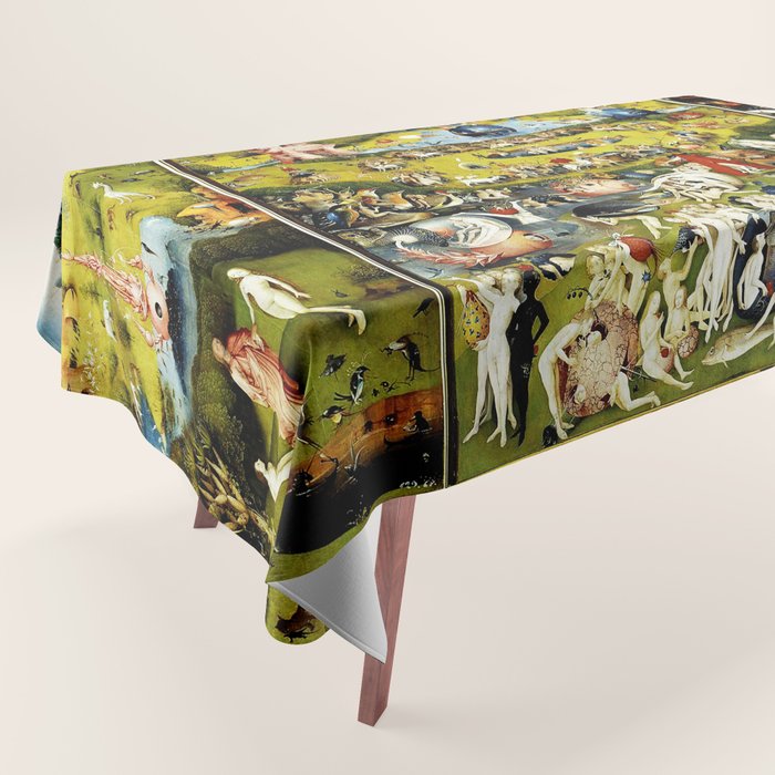 Bosch Garden Of Earthly Delights 3 Panel Tablecloth Gallery Image 1