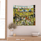 Bosch Garden Of Earthly Delights 3 Panel Wall Tapestry Gallery Image 2