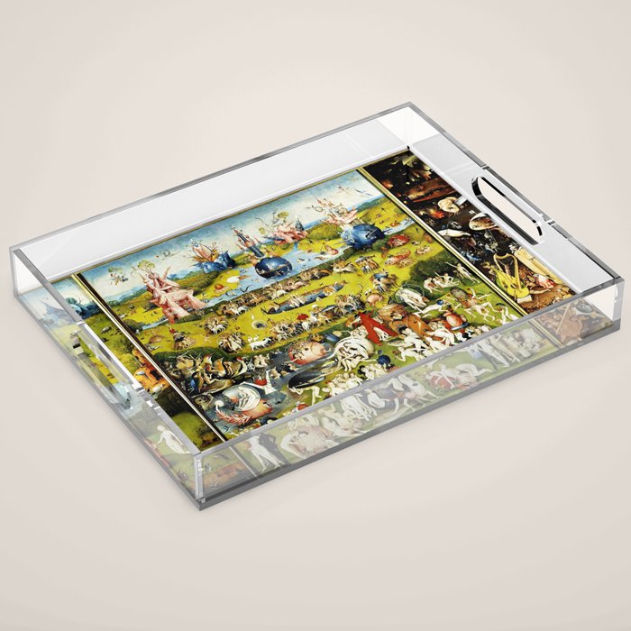 Bosch Garden Of Earthly Delights 3 Panel Acrylic Tray Gallery Image 1