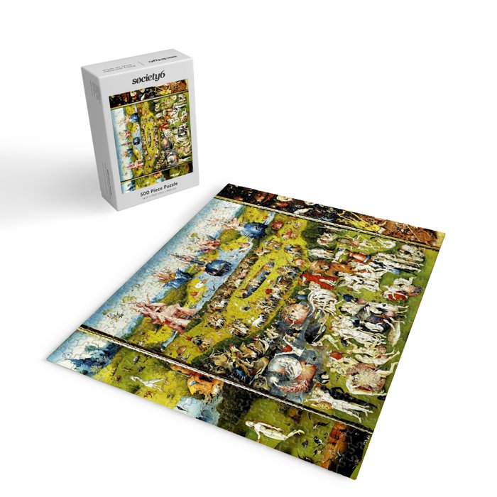 Bosch Garden Of Earthly Delights 3 Panel Jigsaw Puzzle Gallery Image 2