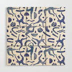 Simple shapes of women Wood Wall Art Gallery Image 1