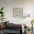 Simple shapes of women Wood Wall Art Gallery Image 2