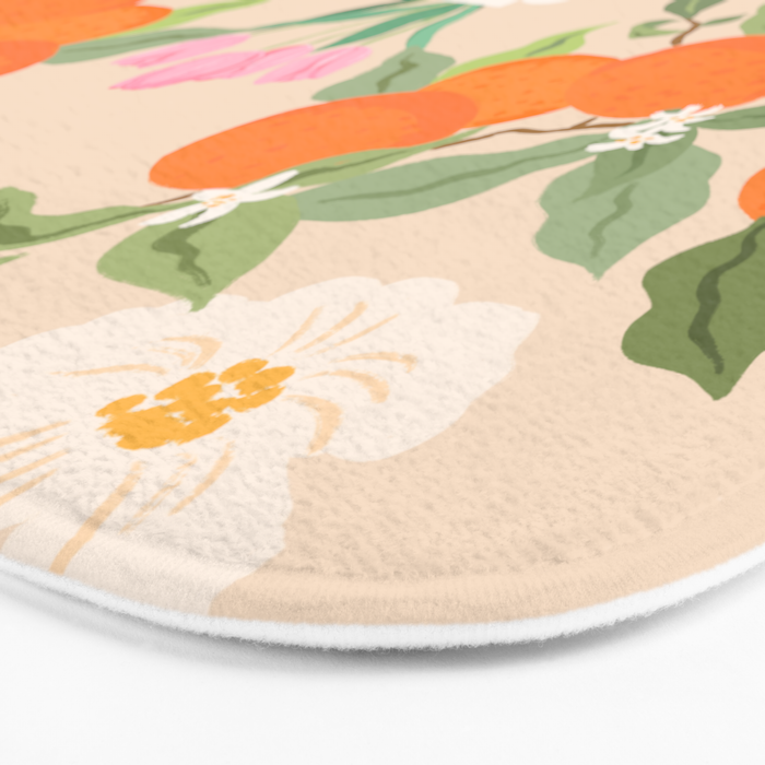 Breakfast and Flowers  Bath Mat Gallery Image 3