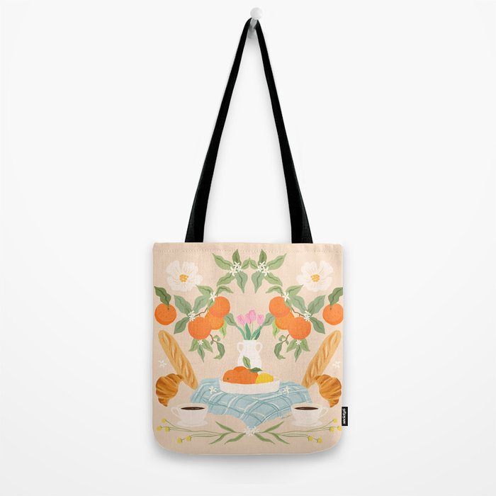 Breakfast and Flowers  Tote Bag Gallery Image 2