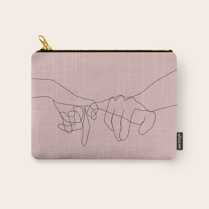Blush Pinky Carry All Pouch Gallery Image 1