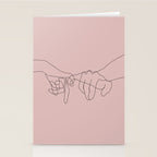 Blush Pinky Stationery Card Gallery Image 2