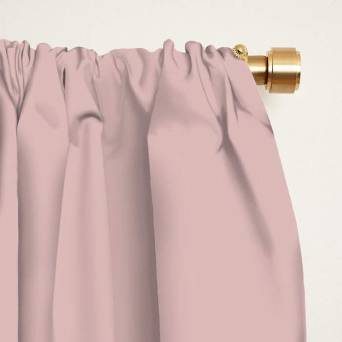 Blush Pinky Window Curtain Gallery Image 2