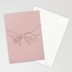 Blush Pinky Stationery Card Gallery Image 2