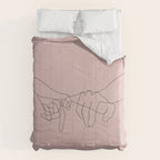 Blush Pinky Comforter Gallery Image 6