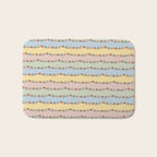 Pastel Paper Chains Bath Mat Gallery Image 1