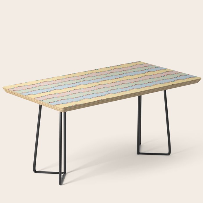 Pastel Paper Chains Coffee Table Gallery Image 1