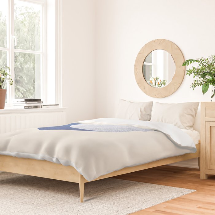 Moon Crescent - Blue Duvet Cover Gallery Image 2