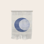 Moon Crescent - Blue Wall Hanging Gallery Image 1