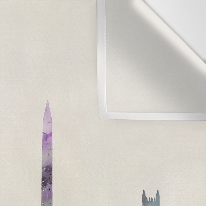 washington dc skyline Wall Tapestry Gallery Image 3