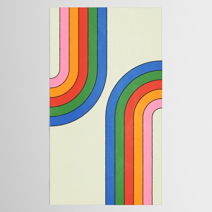 Retro Candy Arches Tablecloth Gallery Image 2