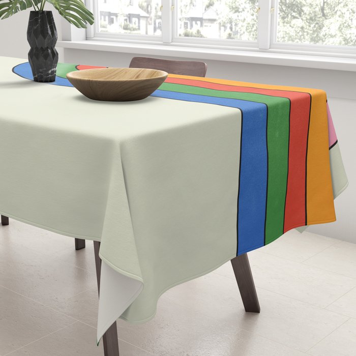 Retro Candy Arches Tablecloth Gallery Image 3