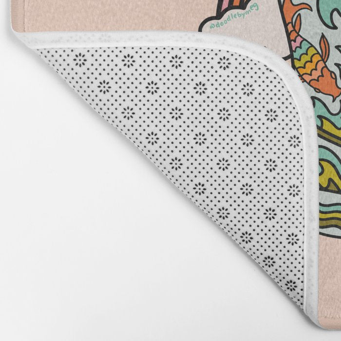 Pisces Cowboy Boots Bath Mat Gallery Image 2