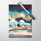 Indigo Spring Wrapping Paper Gallery Image 1