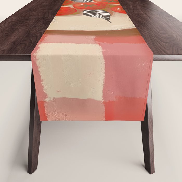 Tomato Picnic Table Runner Gallery Image 1