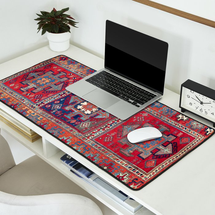 Kurdish Malatya East Anatolian Rug Print Desk Mat Gallery Image 2
