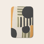 Stripes and Shapes I Bath Mat Gallery Image 1